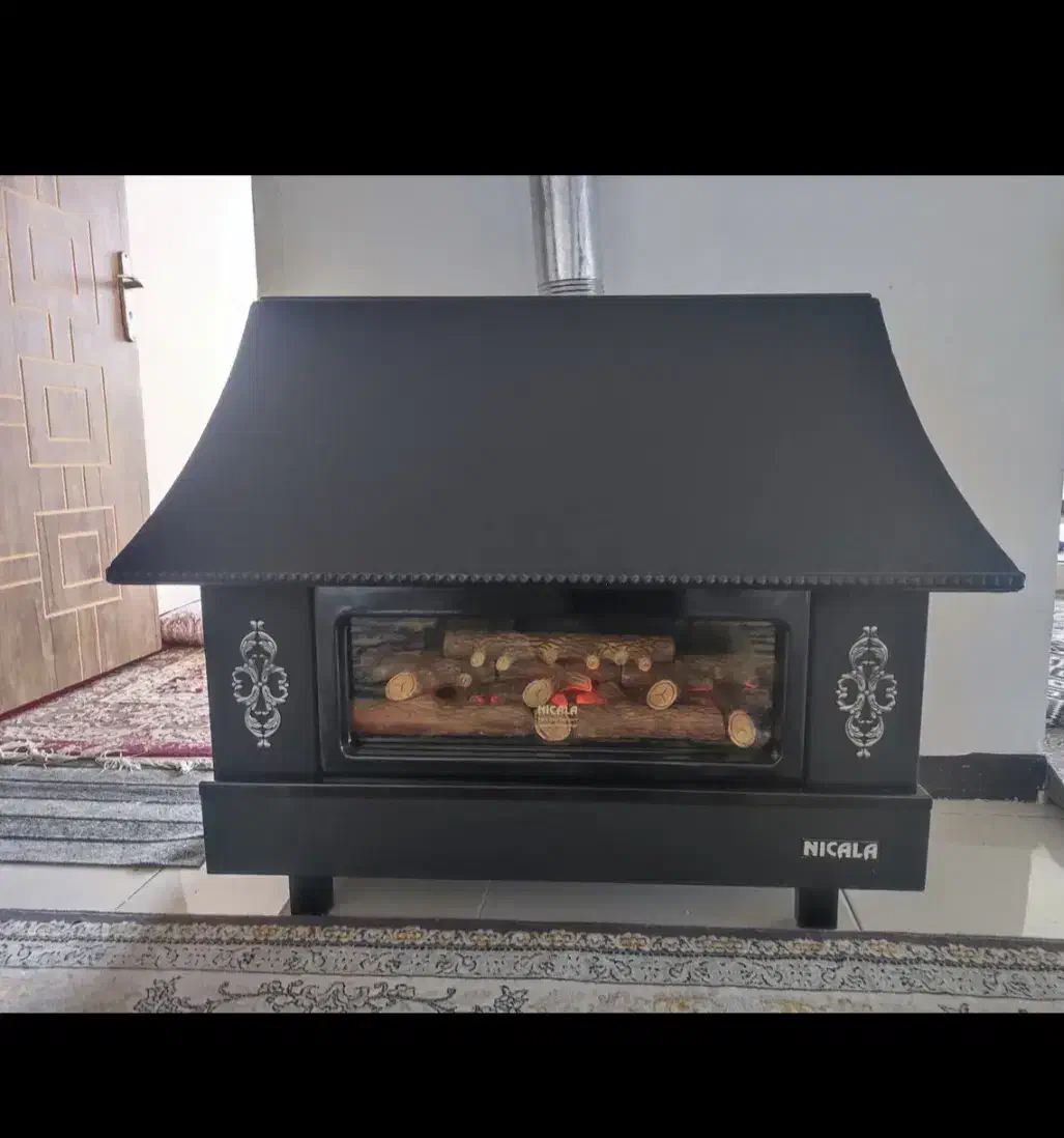 بخاری شومینه نیک کالا|بخاری، هیتر، شومینه|ابهر, |دیوار