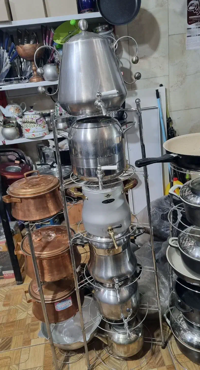 کتری  قوری استیل سالم|قوری، کتری، قهوه‌ساز دستی|اصفهان, امیرعرب|دیوار