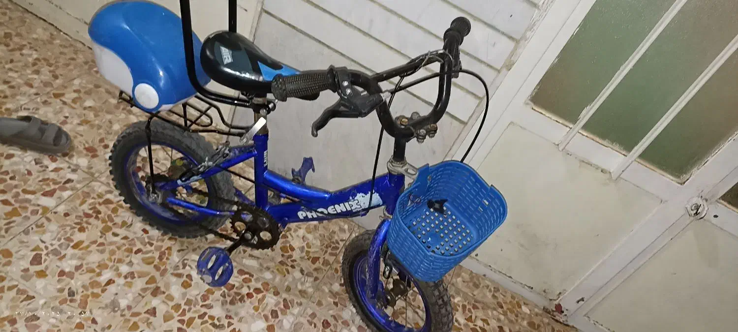 چرخ کودک  مناسب تا ۷ سال سایز ۱۴ بسیار تمیز|دوچرخه، اسکیت، اسکوتر|شهرضا, |دیوار