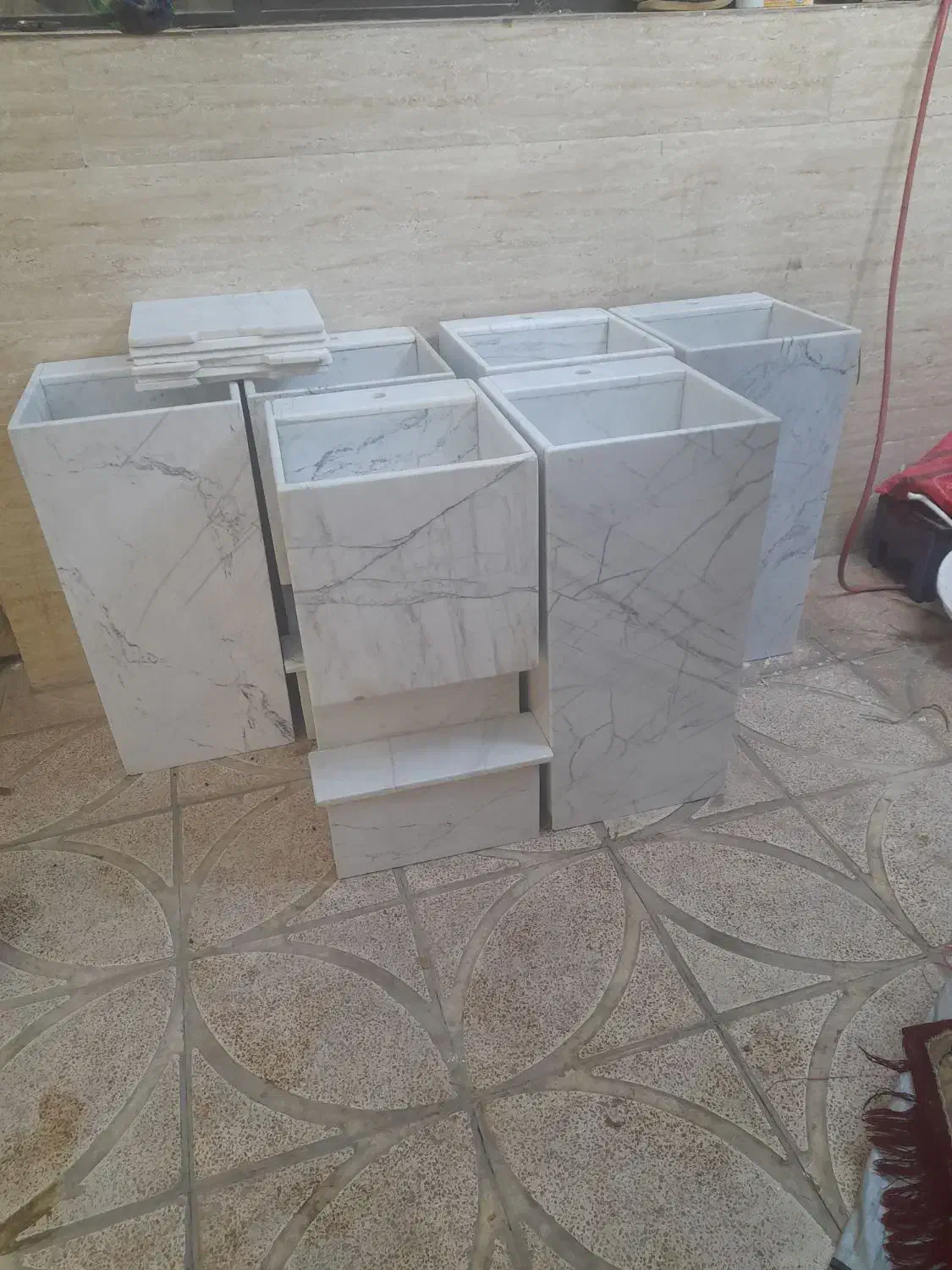 روشویی سنگی ۸۰در۴۰|لوازم سرویس بهداشتی|ورامین, شهرک مدرس|دیوار