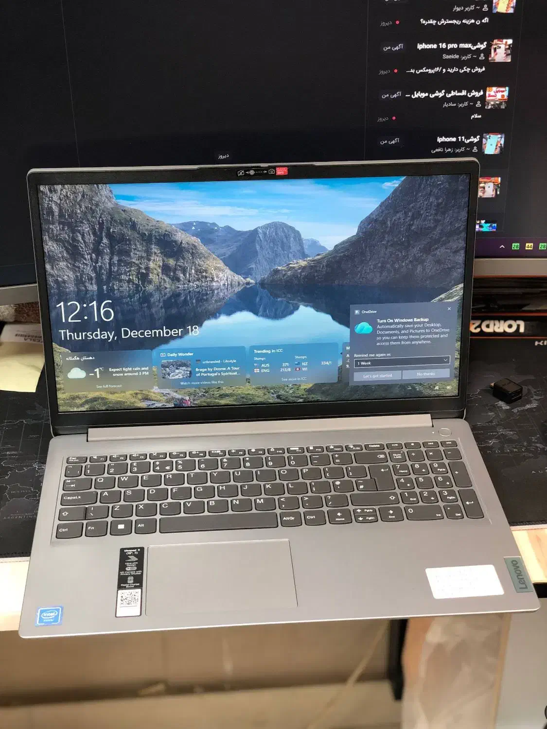 لب تاپ Lenovo Ideapad 1i|رایانه همراه|همدان, |دیوار