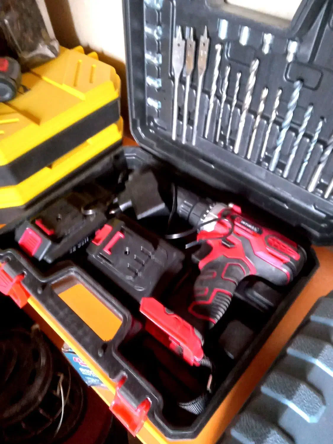 دریل شارژی12ولت 18و26ولت صنعتی2باطری انتیمگس|ماشینآلات صنعتی|قزوین, |دیوار