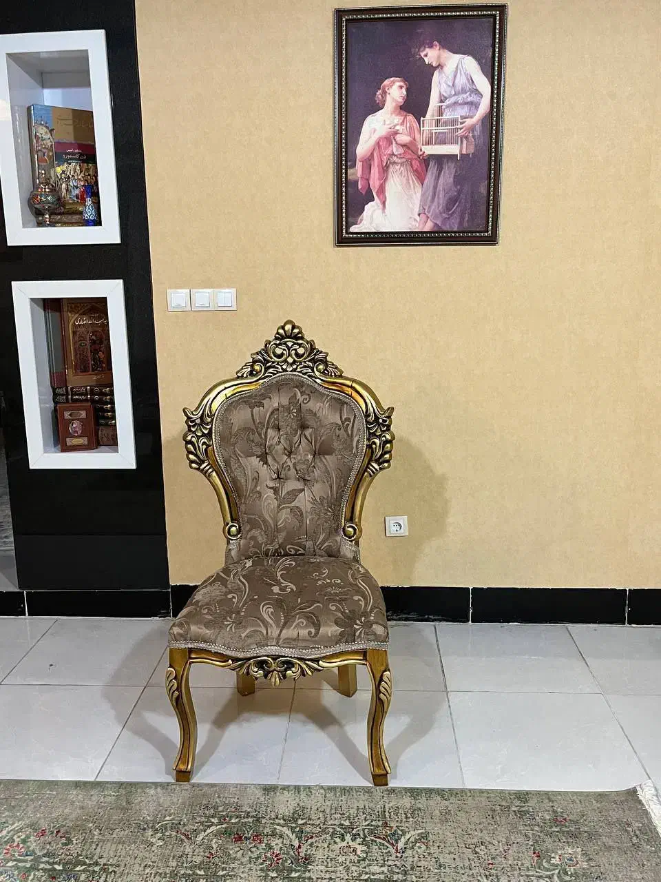 مبل 9 نفری به همراه دو میز و دو عسلی در حد نو...|مبلمان خانگی و میز عسلی|دوگنبدان, |دیوار