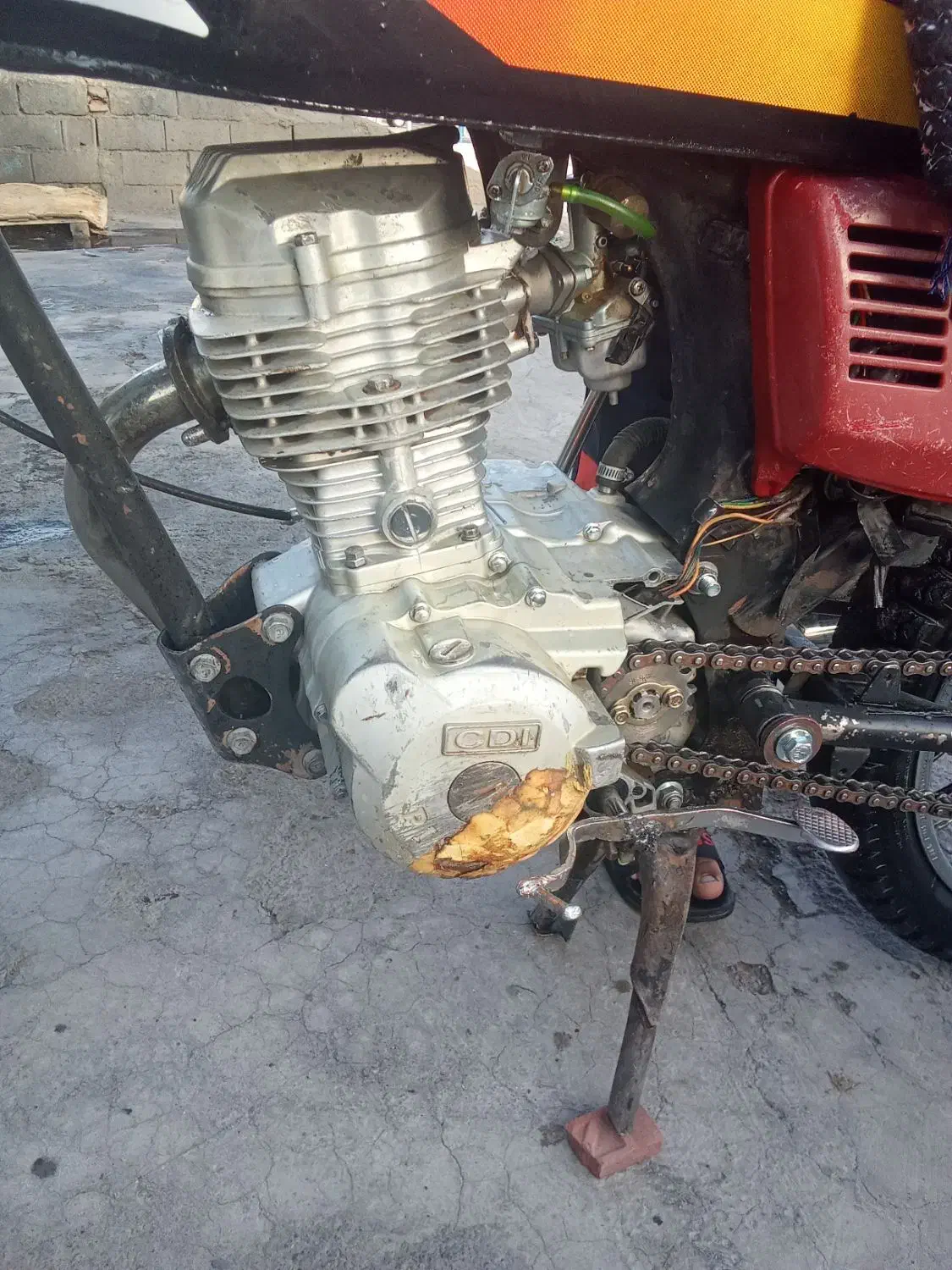 موتور فروشی است مدارک همچی تکمیل است|موتورسیکلت|بم, |دیوار