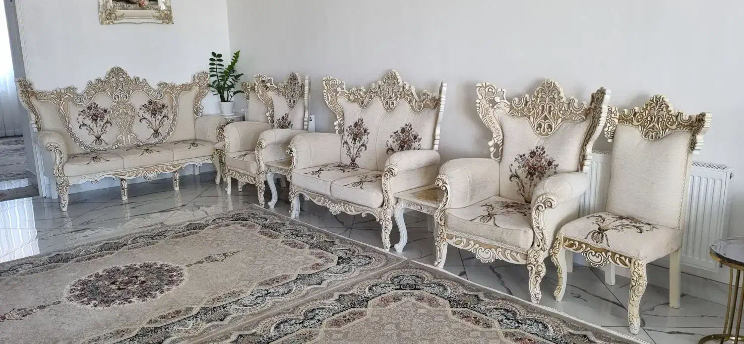 مبل سلطنتی|مبلمان خانگی و میز عسلی|بیجار, |دیوار