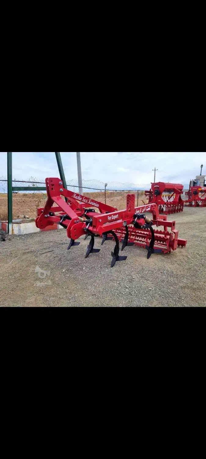 خاک ورز 7شاخه غلطک بزرگ همراه تخت کن|ماشینآلات صنعتی|دیواندره, |دیوار