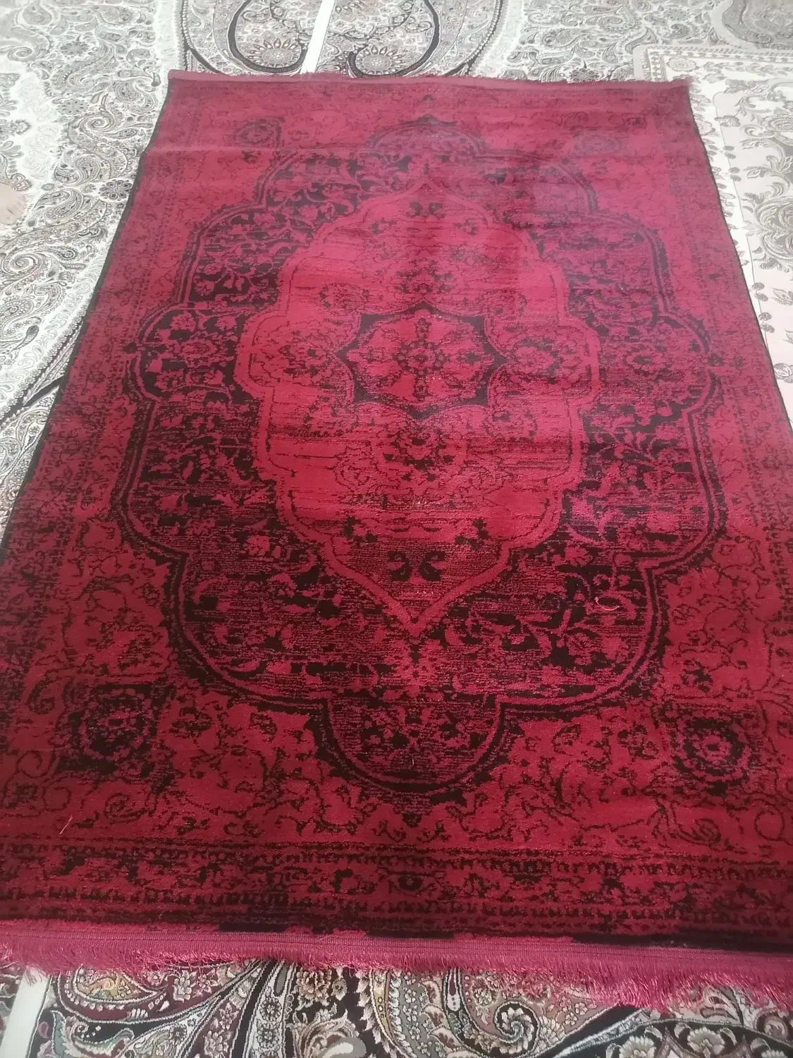 گلیم فرش چهارمتری|گلیم، جاجیم، گبه|مرودشت, فاز اول شهرک فرهنگیان|دیوار