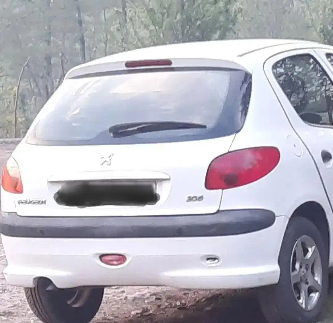 206 تیپ 5 مدل 95|خودرو سواری و وانت|رشت, گلسار|دیوار