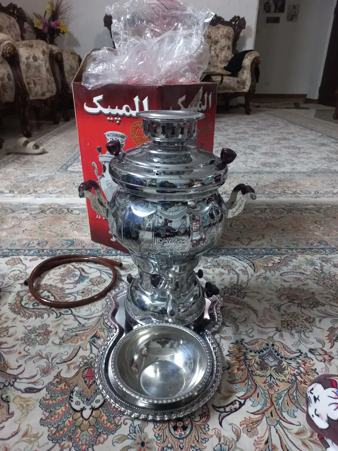 سماور نو‌ آک آک|سماور، چای‌ساز، قهوه‌ساز|ملایر, |دیوار