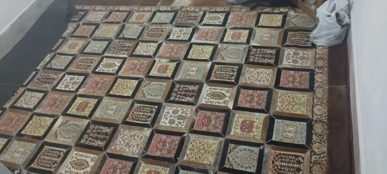 فرش چرم|فرش|شیراز, شهرک قمشه|دیوار