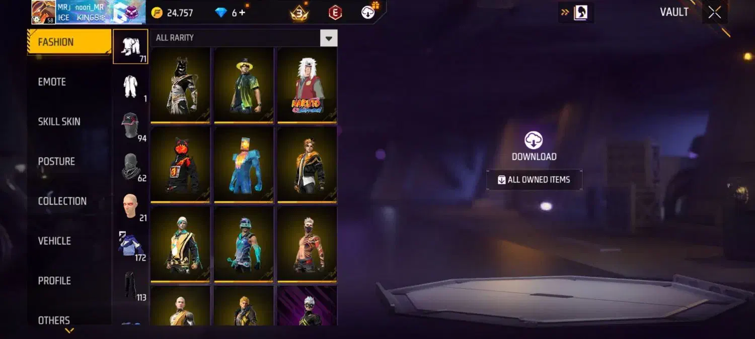 اکانت فری فایر|کنسول، بازی ویدئویی و آنلاین|تبریز, |دیوار