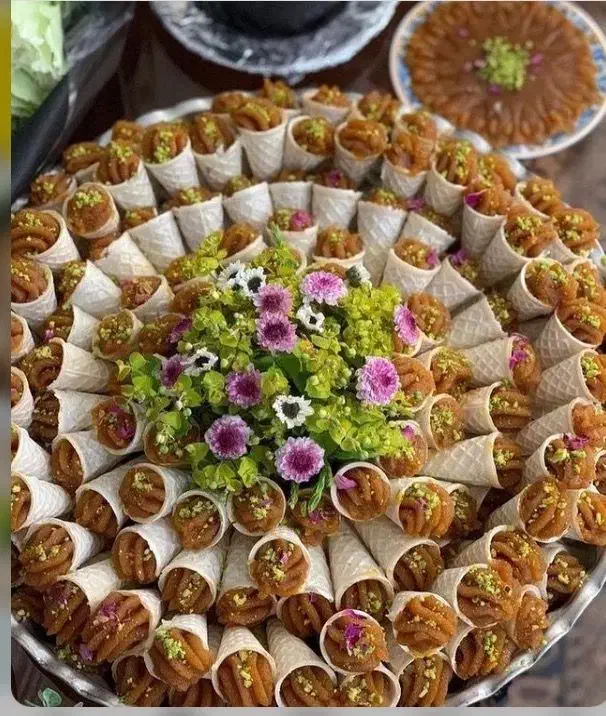 انواع حلواهای مجلسی|خوردنی و آشامیدنی|قم, تعویض پلاک|دیوار