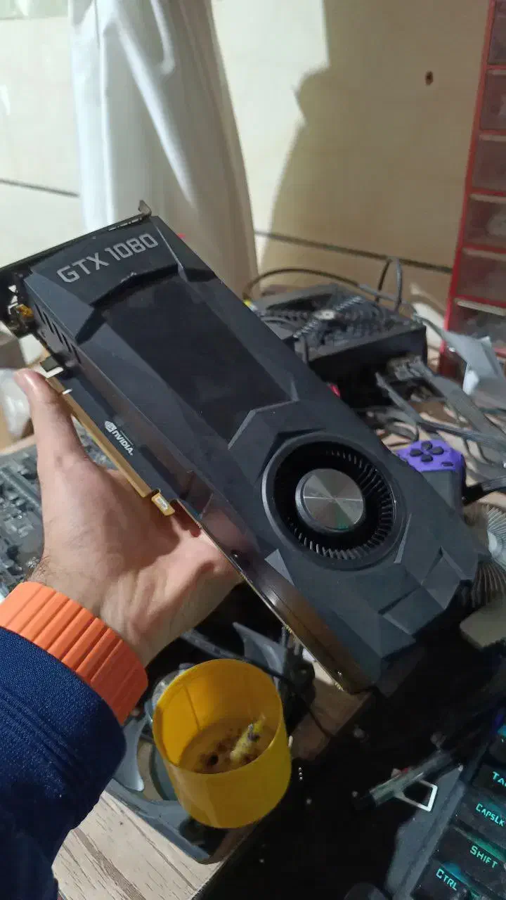 کارت گرافیک gtx 1080 8gb|قطعات و لوازم جانبی رایانه|اصفهان, شیخ اشراق|دیوار