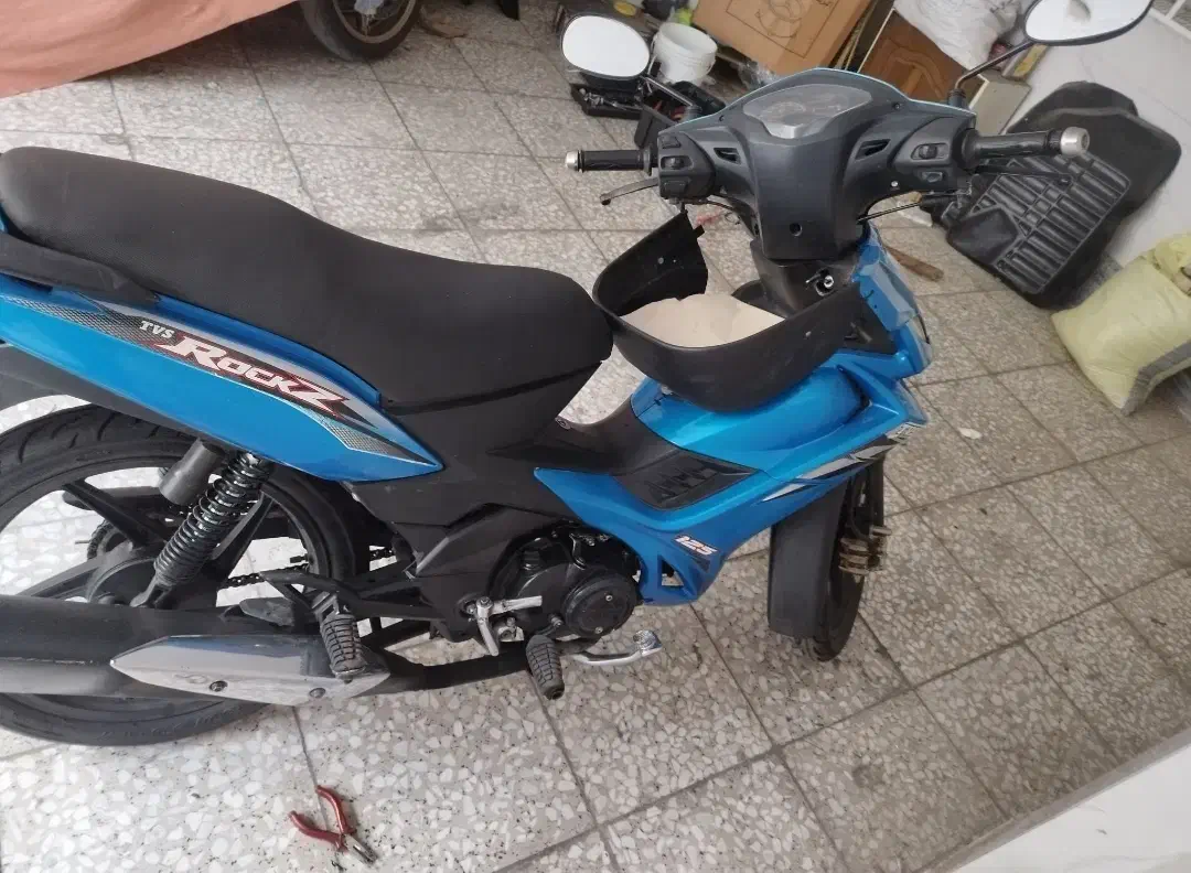 موتور تی وی اس راکز ۱۲۵ tvs|موتورسیکلت|تهران, جنت‌آباد مرکزی|دیوار