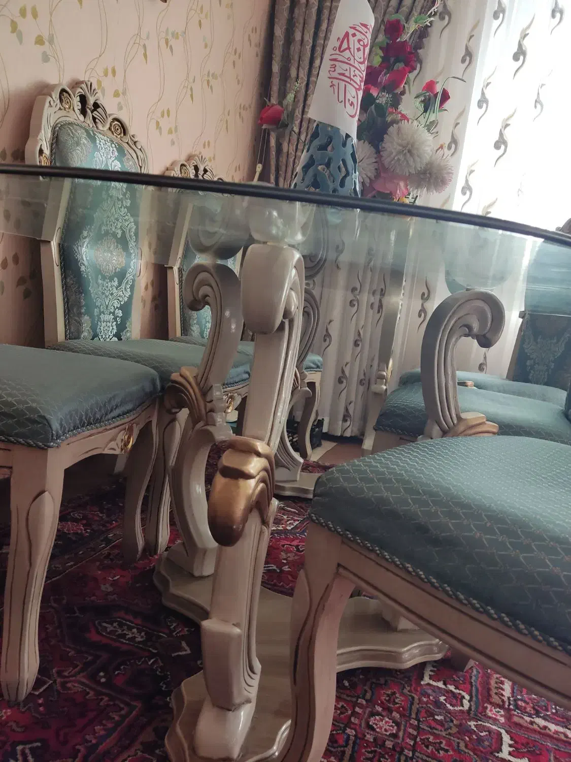 میز غذاخوری 6نفره|میز و صندلی غذاخوری|تبریز, |دیوار