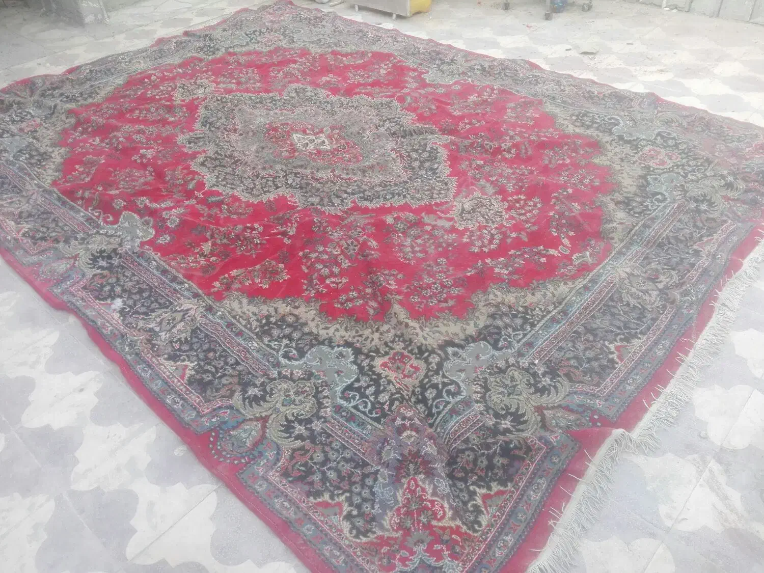 فرش 12متری ماشینی|فرش|جهرم, |دیوار