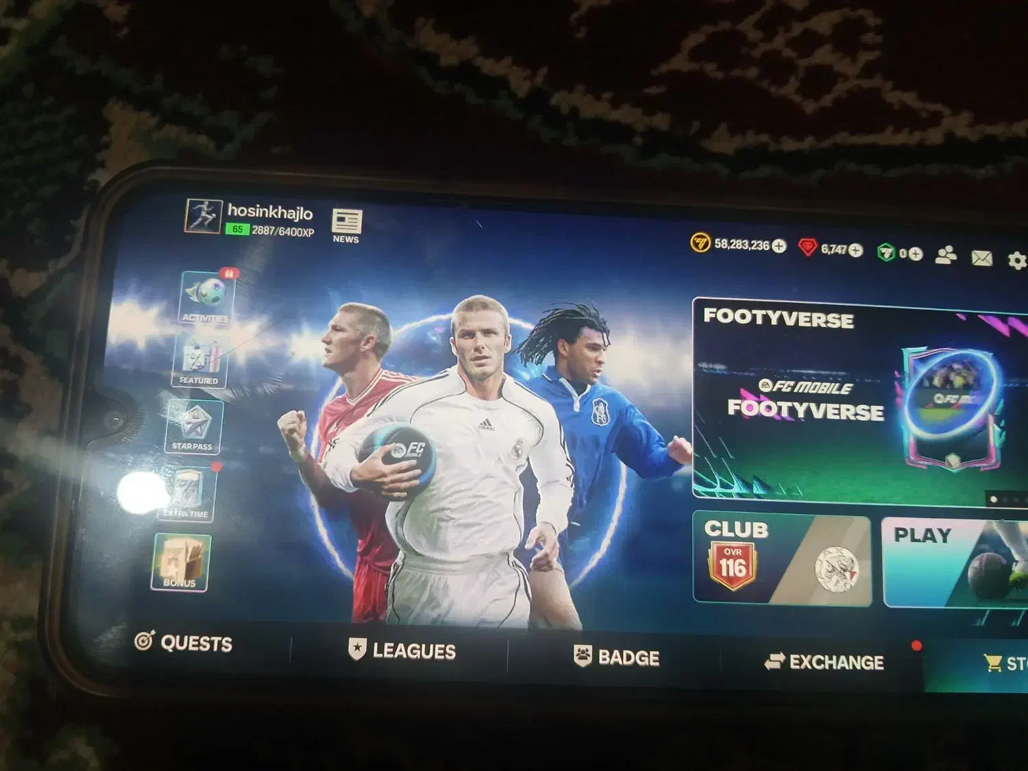 اکانت خفن|کنسول، بازی ویدئویی و آنلاین|کرج, حصار|دیوار