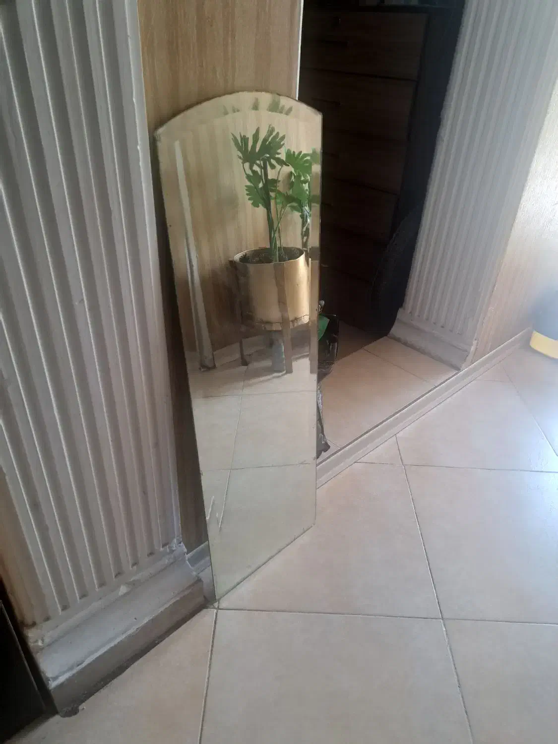 ××آینه عتیقه سنگی ۷۰ ساله قدیمی××|آینه|شیراز, زرگری|دیوار