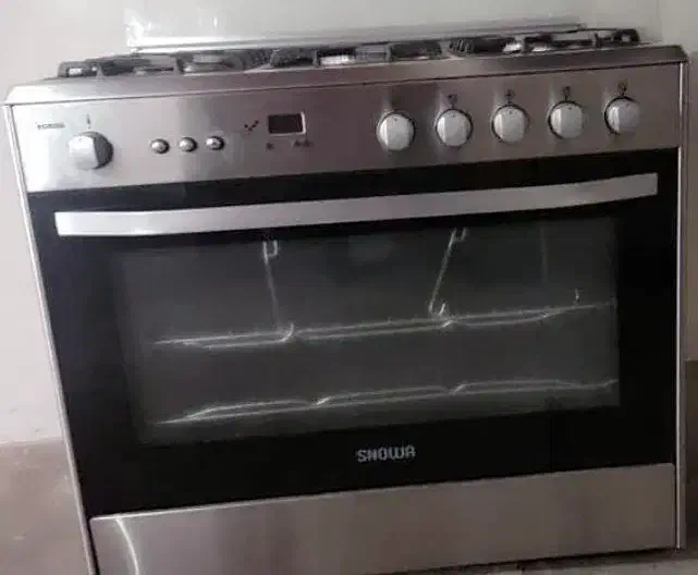 گاز ۵شعله فردار اسنوا در حد نو|اجاق گاز و لوازم برقی پخت‌وپز|بندر انزلی, بشمن|دیوار