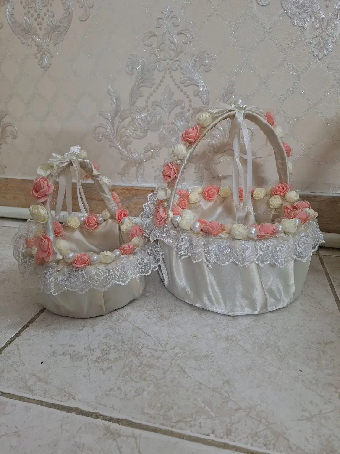 سبد بله برون و گل ریزون|گل مصنوعی|گلستان (تهران), |دیوار