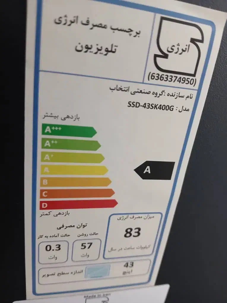 تلویزیون ۴۳|تلویزیون و پروژکتور|مهاجران, |دیوار