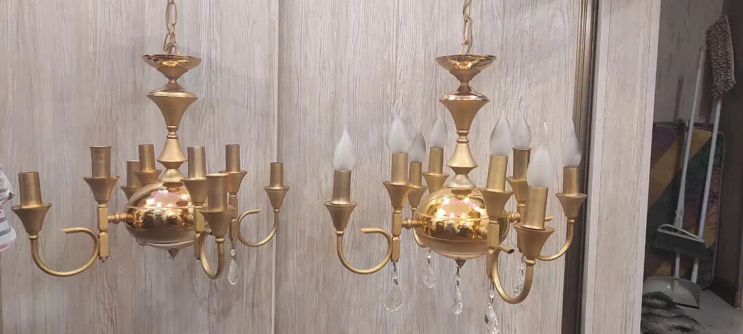 لوستر|لوستر و چراغ آویز|اردبیل, |دیوار