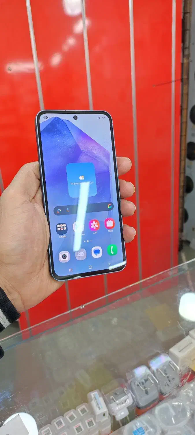 Samsung galaxy A55 5G|موبایل|خرم‌آباد, |دیوار