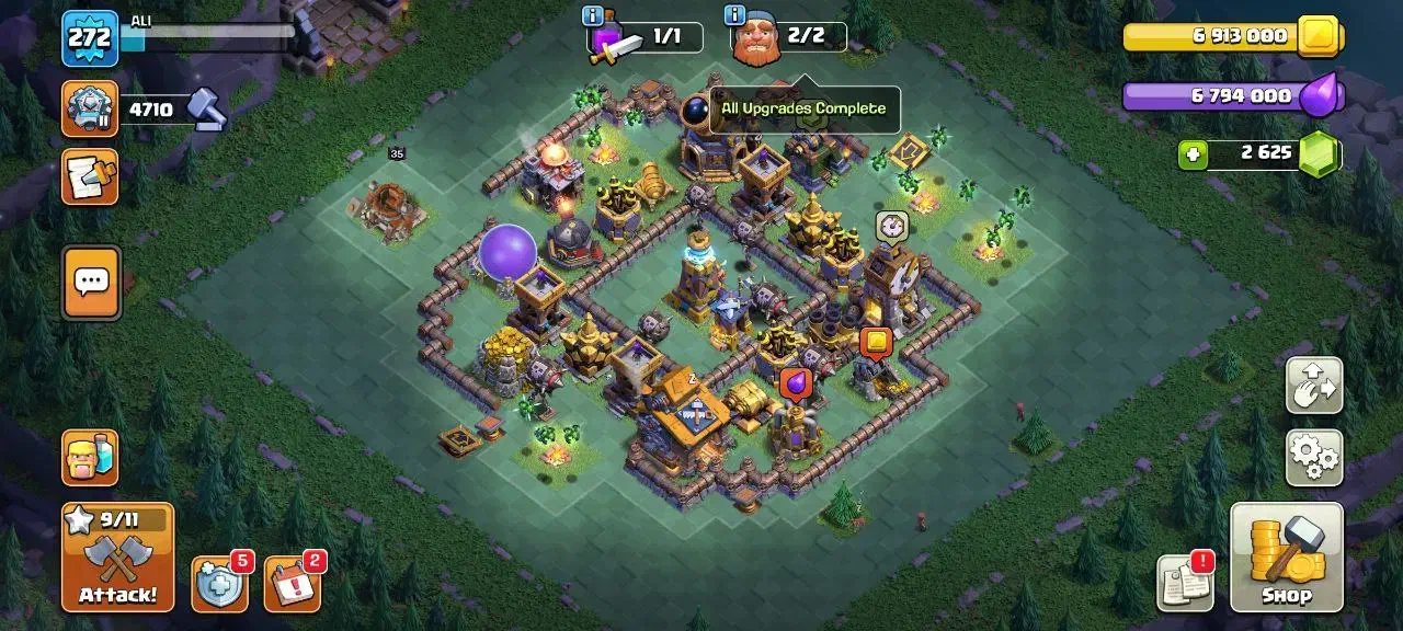 کلش|کنسول، بازی ویدئویی و آنلاین|ماکو, |دیوار