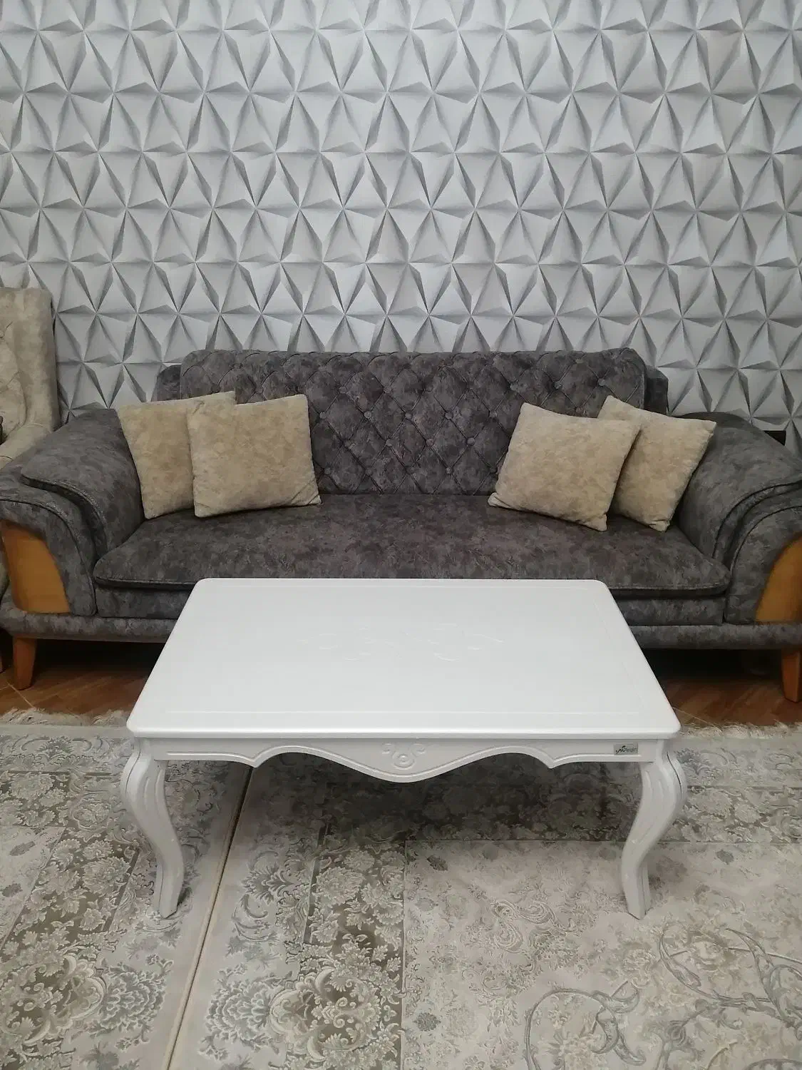 جلو مبلی و عسلی|مبلمان خانگی و میز عسلی|رشت, قاسمیه|دیوار