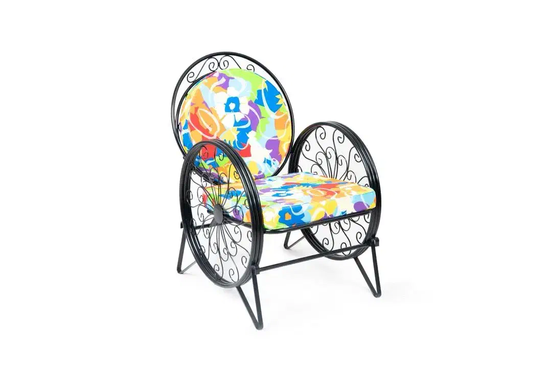 صندلی فرفورژه یزد|میز و صندلی غذاخوری|یزد, |دیوار