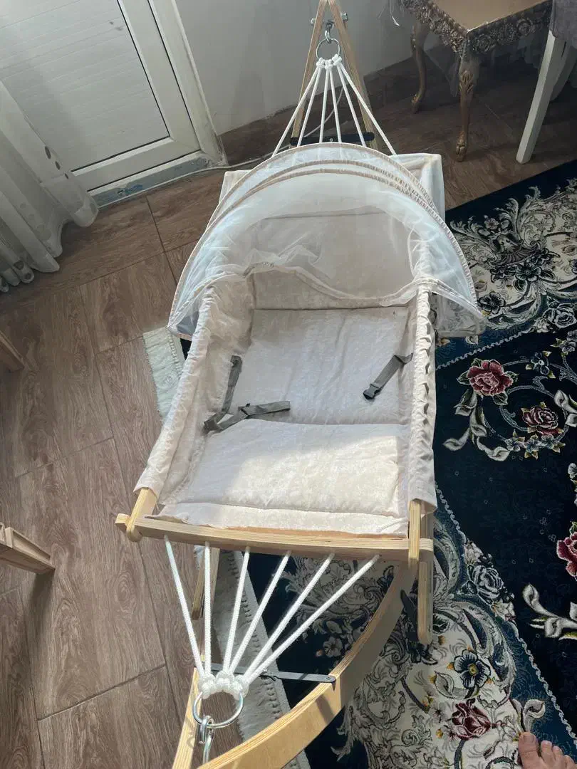 گهواره ننو ملورین اصل|تخت و صندلی بچه|فیروزآباد (فارس), |دیوار