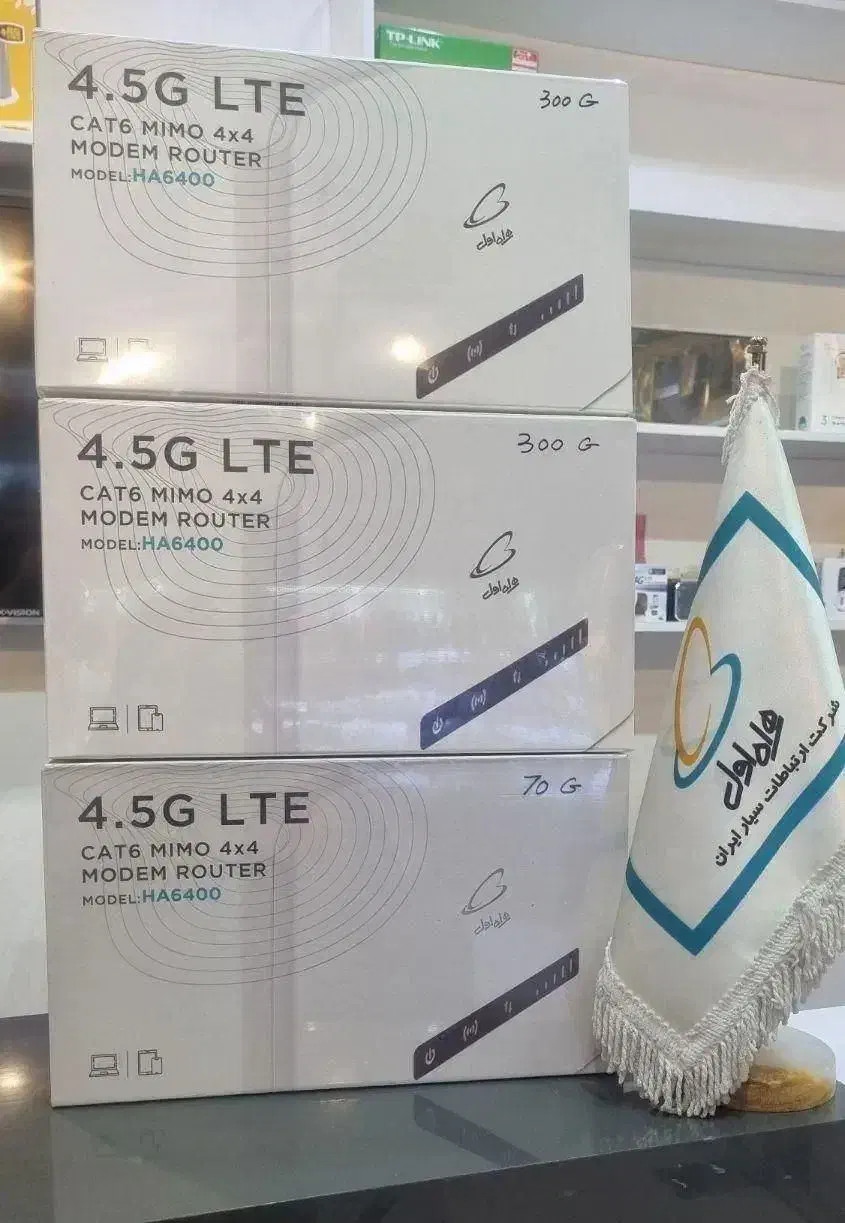 مودم سیمکارتی همراه اول HA6400 به دوربین باغ ماینر|مودم و تجهیزات شبکه|تبریز, |دیوار