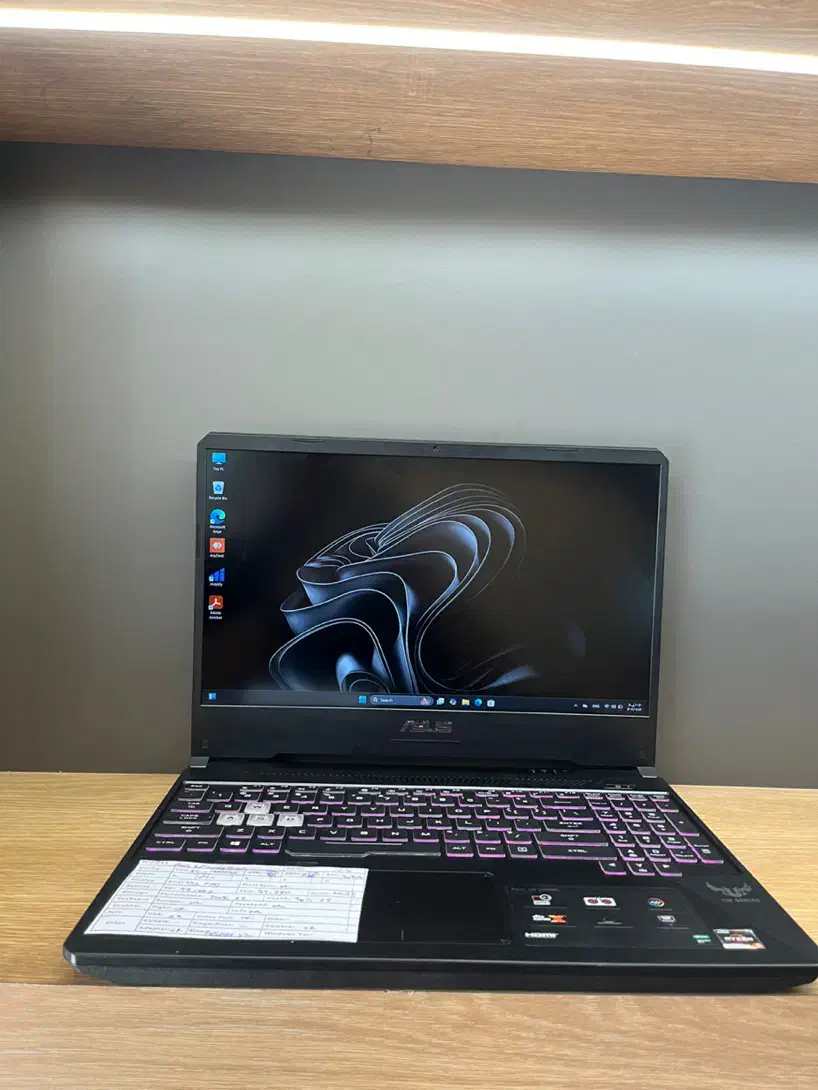 لپ تاپ گیمینگ ایسوس TUF FX505|رایانه همراه|لاهیجان, قیام|دیوار