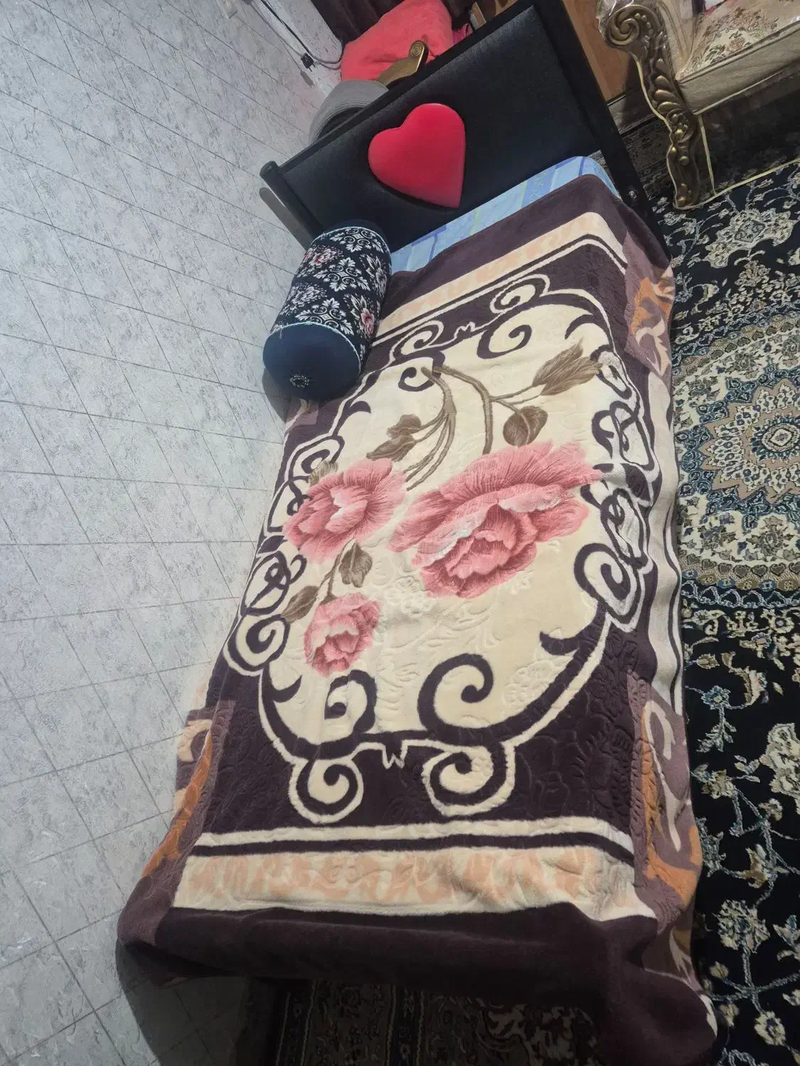 فروش تخت تک نفره با تشک|تخت و سرویس خواب|شهرکرد, |دیوار