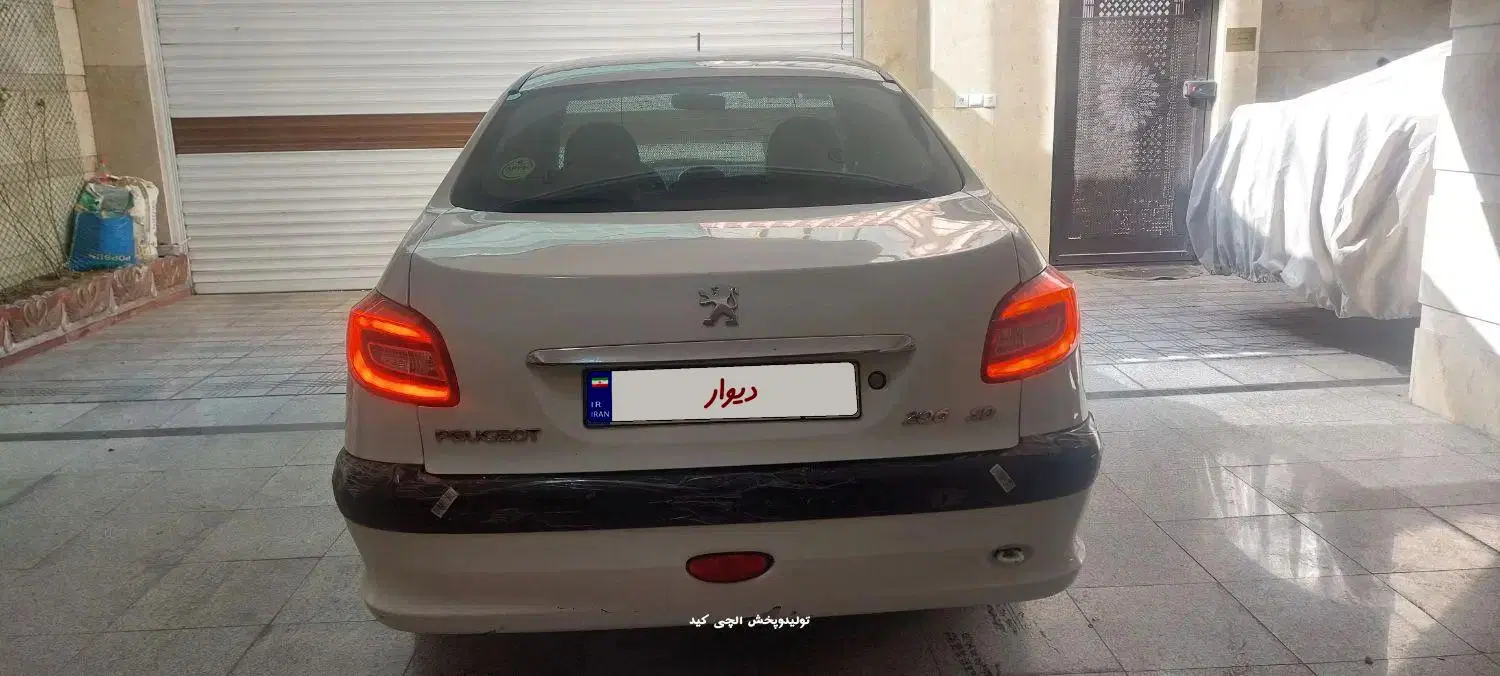 پژو 206sd مدل 1396 v8|خودرو سواری و وانت|تهران, تختی|دیوار