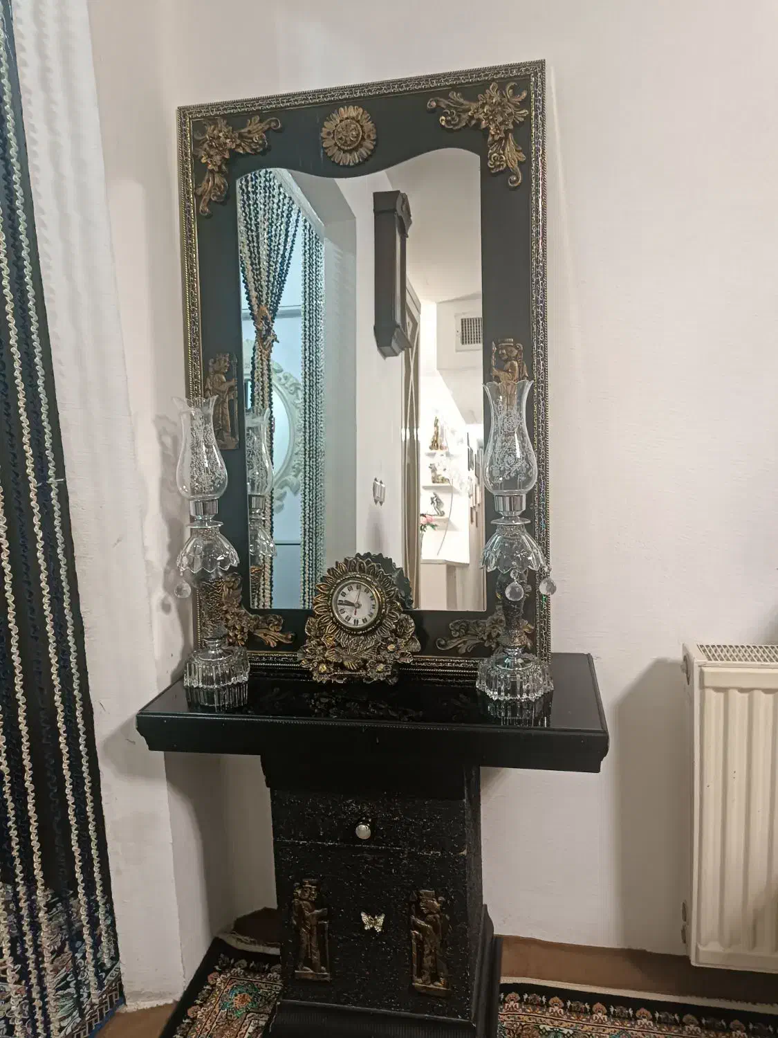 آینه وکنسول|بوفه، ویترین، کنسول|کرمانشاه, |دیوار