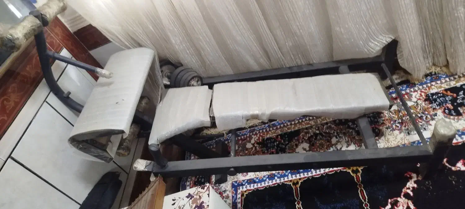 میزچندکاره پرس سینه وبالاسینهودنبل وصفحه هالتر|تجهیزات ورزشی|باوی, |دیوار