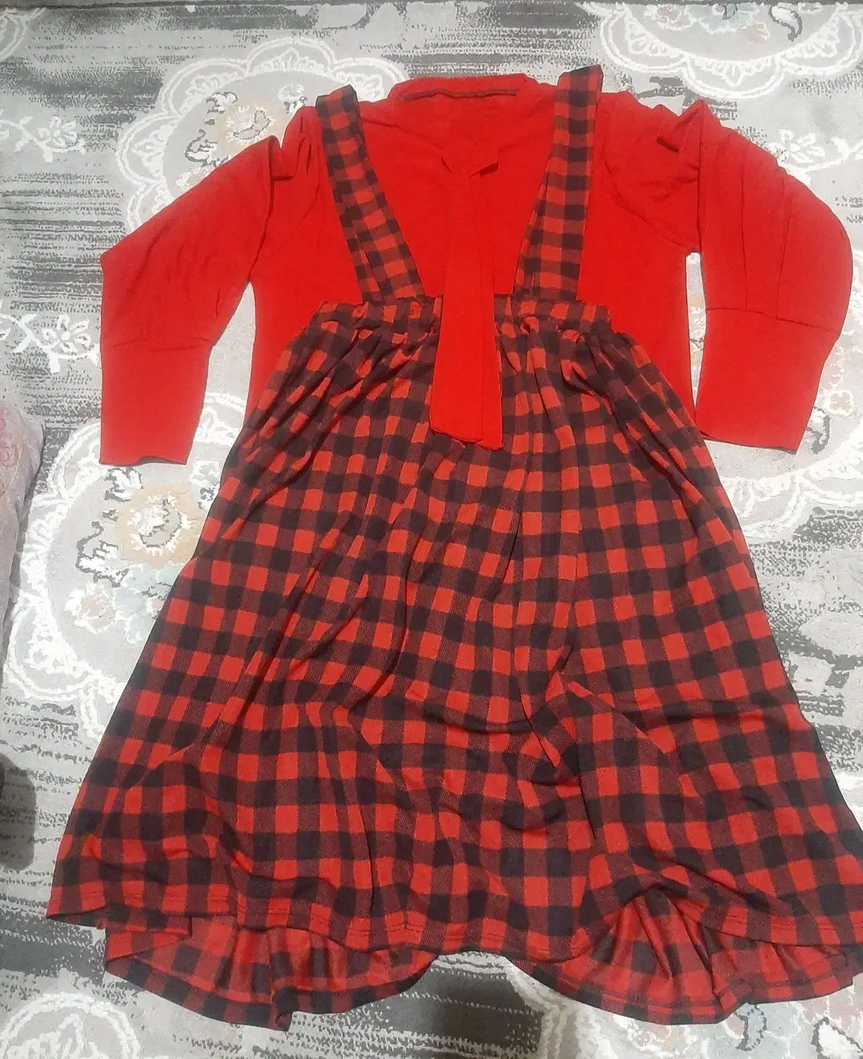 بلوز و دامن چهارخونه شیک|لباس|رباطکریم, نصیرشهر|دیوار