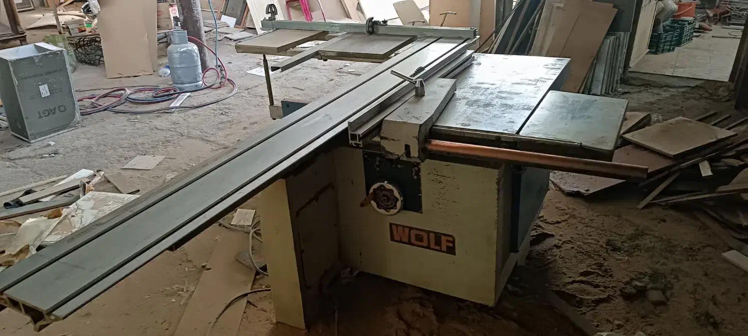 اره دورکن WOLF.با گاری 2.8و ریل ساچمه ای|ماشینآلات صنعتی|کرمانشاه, |دیوار