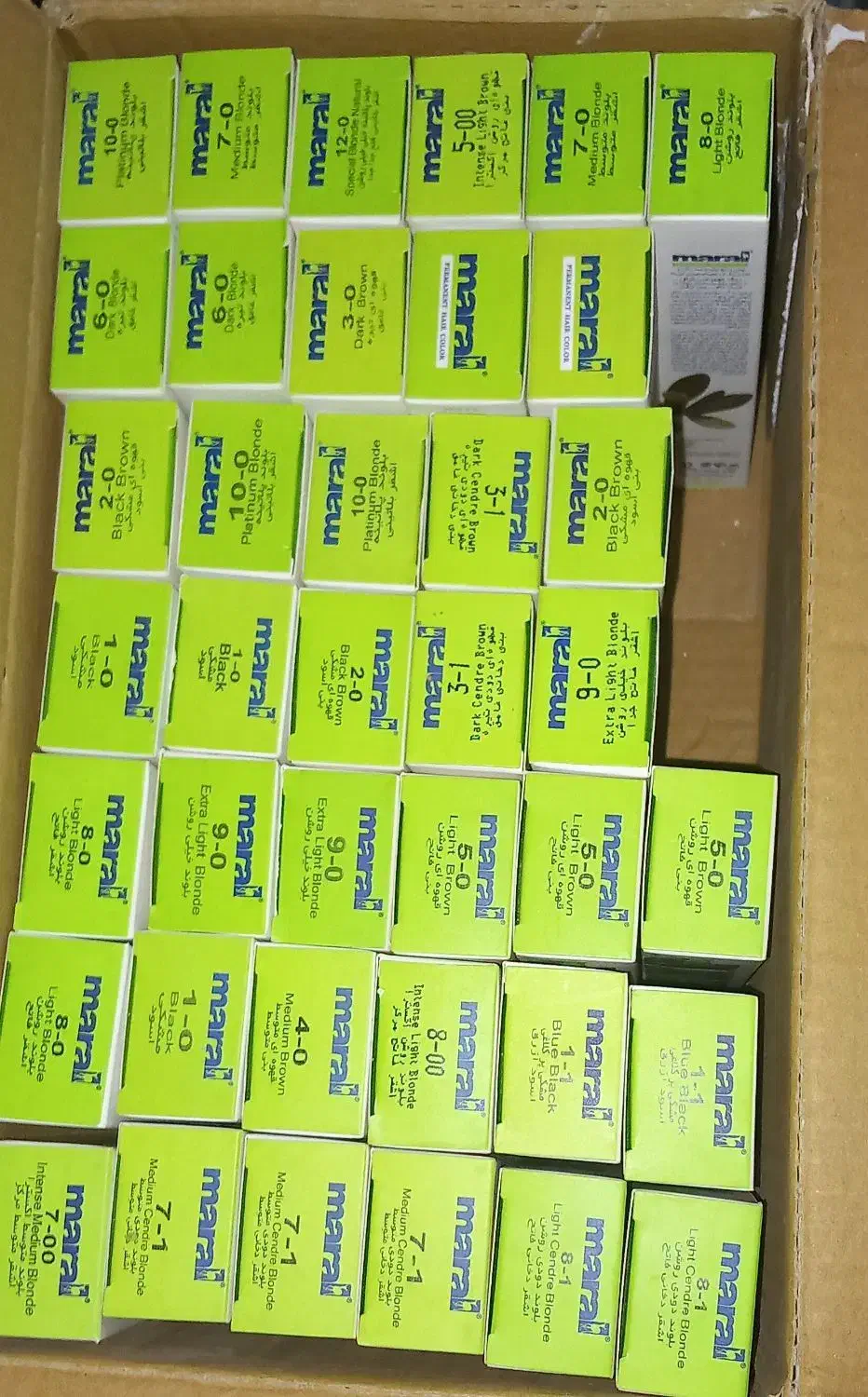 رنگ مو مارال|آرایشی، بهداشتی، درمانی|خواف, |دیوار