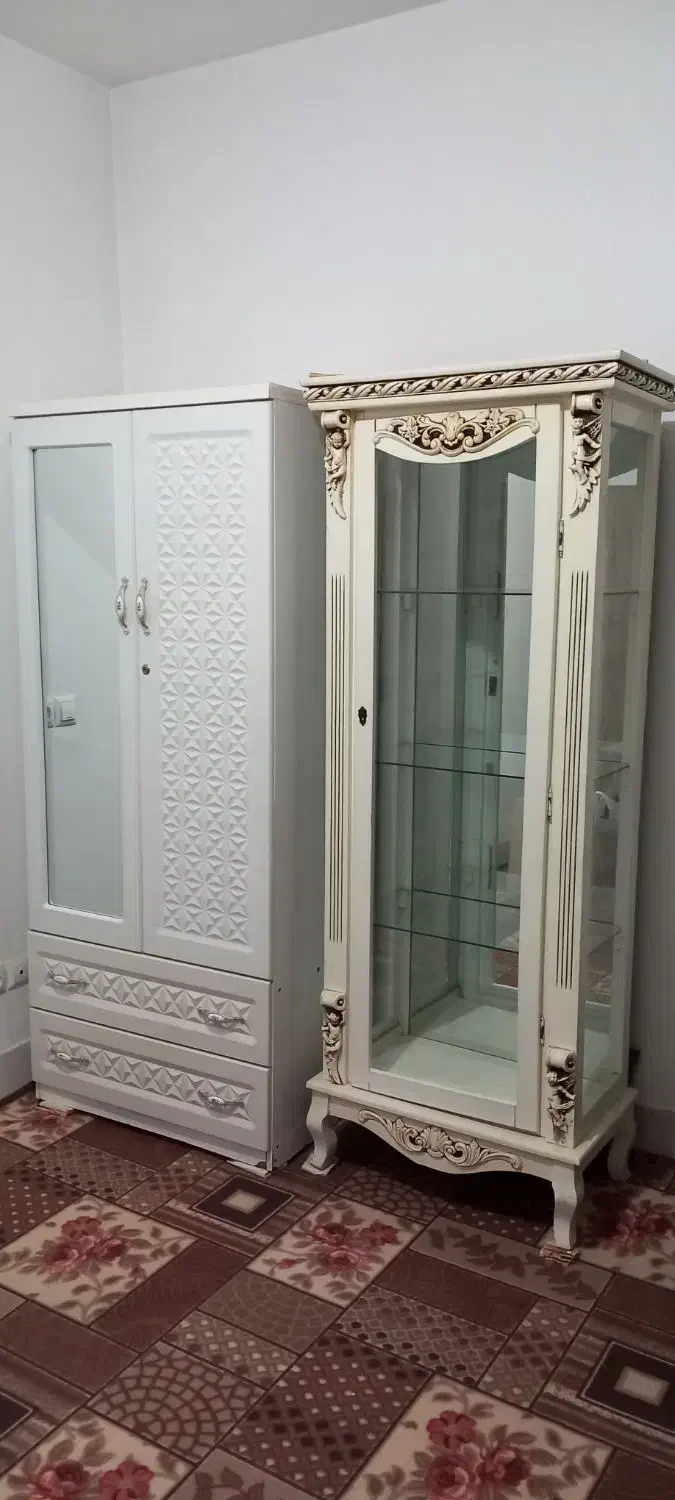 کمد لباس و ویترین|بوفه، ویترین، کنسول|کاشان, شهرک انقلاب|دیوار