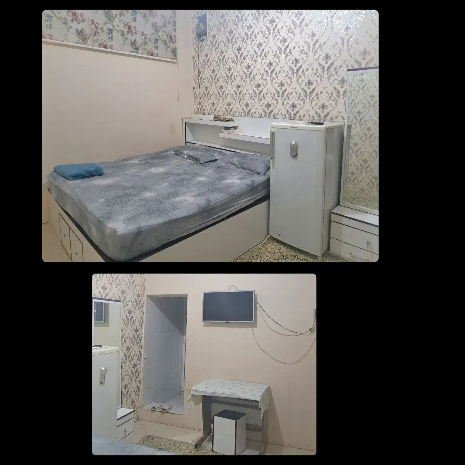 سوییت اپارتمان مبله ۸۵/۴۵/۲۵ متری دولت اباد|اجارهٔ کوتاه‌مدت آپارتمان و سوئیت|ری, دولت‌آباد|دیوار