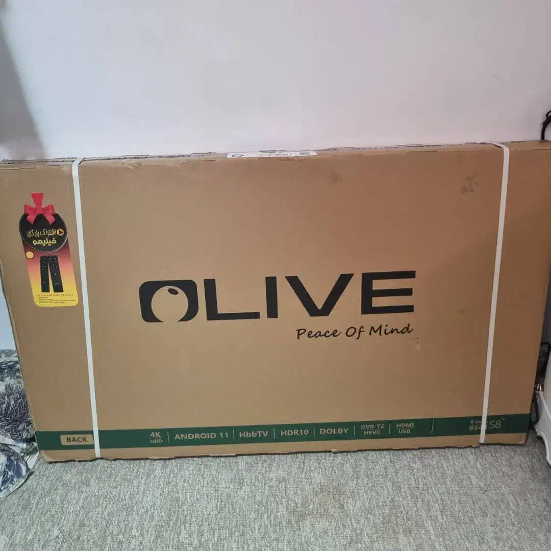 تلویزیون ۵۸ اینچ الیو 4k مدل58UD8540|تلویزیون و پروژکتور|رشت, حافظ آباد|دیوار