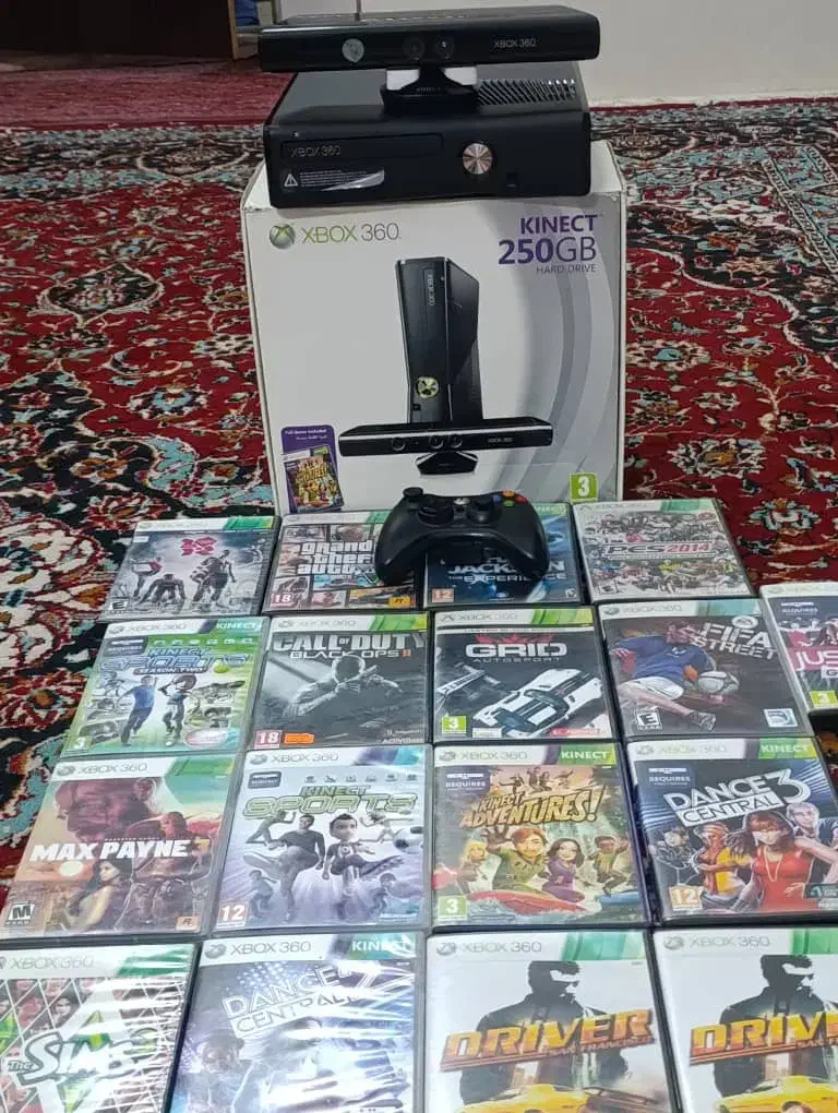 ایکس باکس 360 Kinect|کنسول، بازی ویدئویی و آنلاین|کرمان, |دیوار