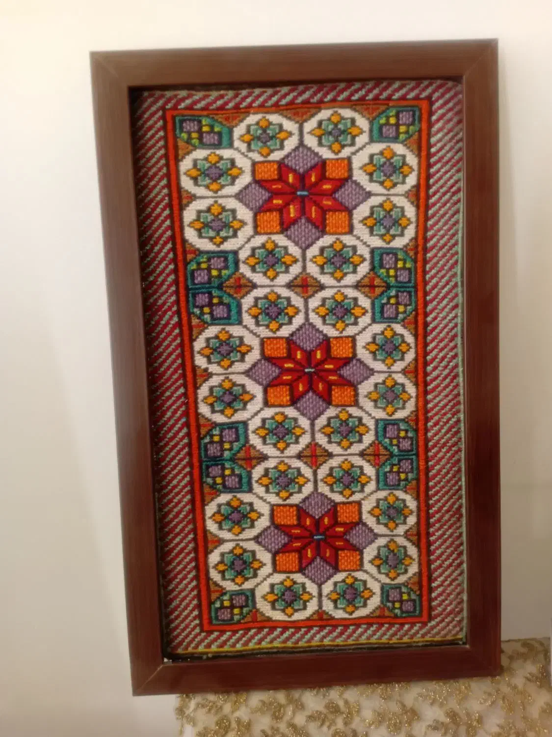 تابلو گلیم فرش دست باف شیریکی پیچ|تابلو فرش|کرمان, |دیوار