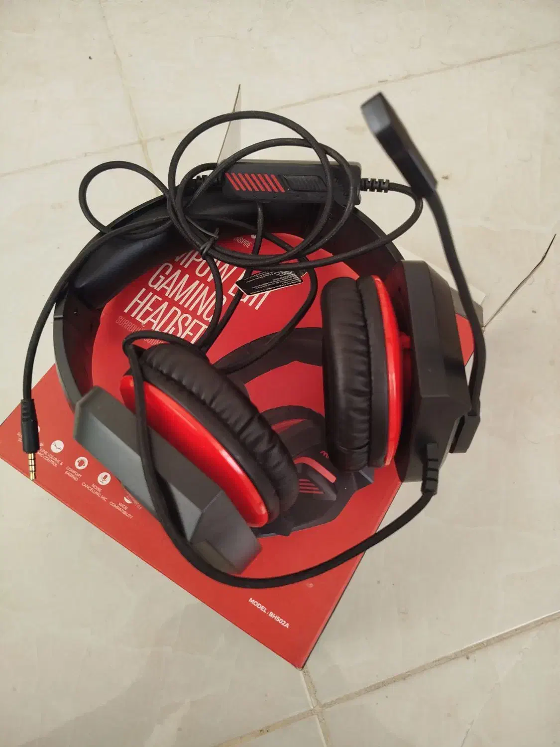 هدفون گیمینگ نو|قطعات و لوازم جانبی رایانه|خمینیشهر, |دیوار