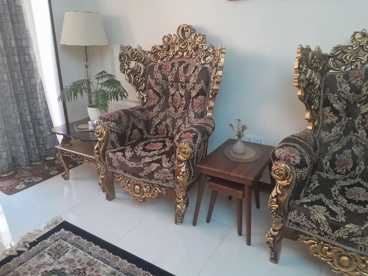 مبل۹نفره استیل|مبلمان خانگی و میز عسلی|گرمدره, |دیوار