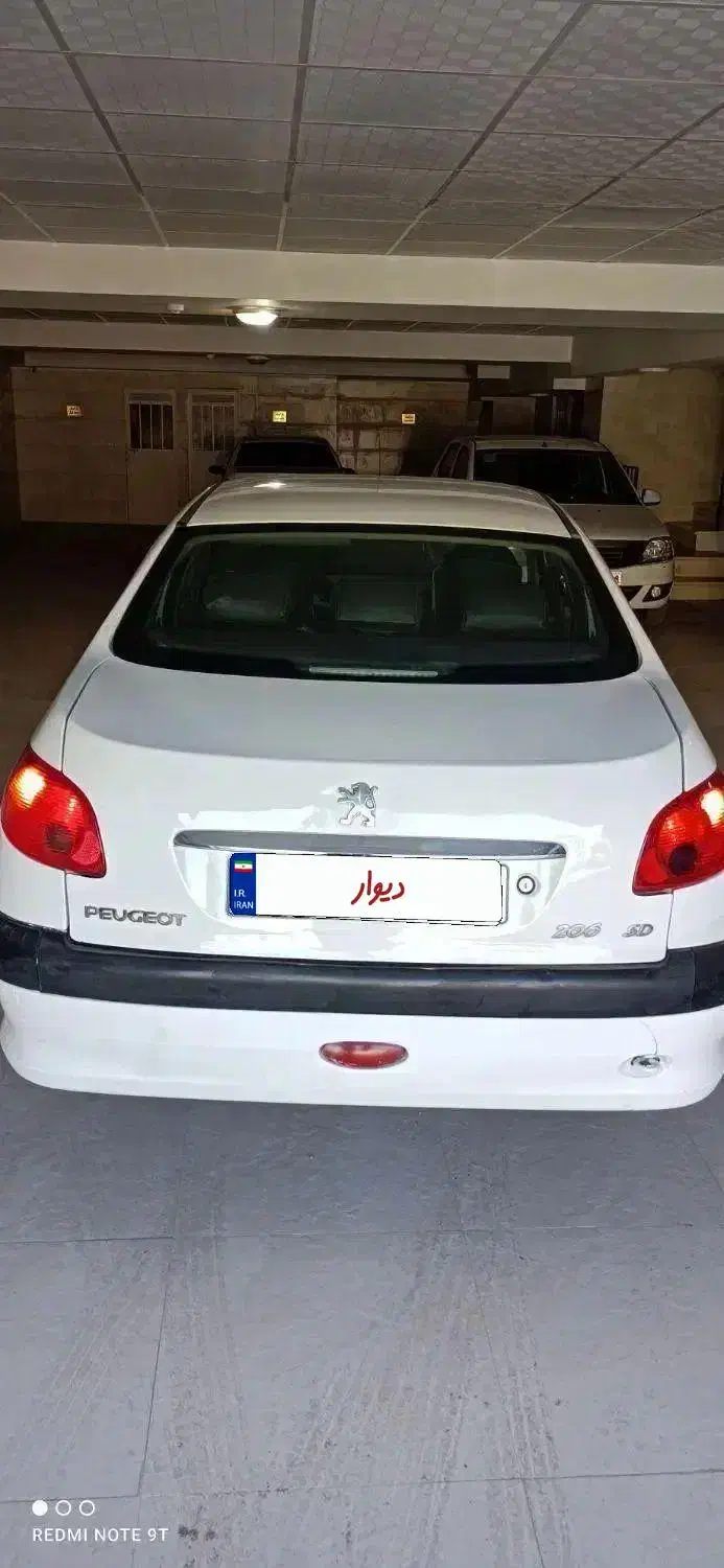 206 اس دی|خودرو سواری و وانت|کرمانشاه, |دیوار