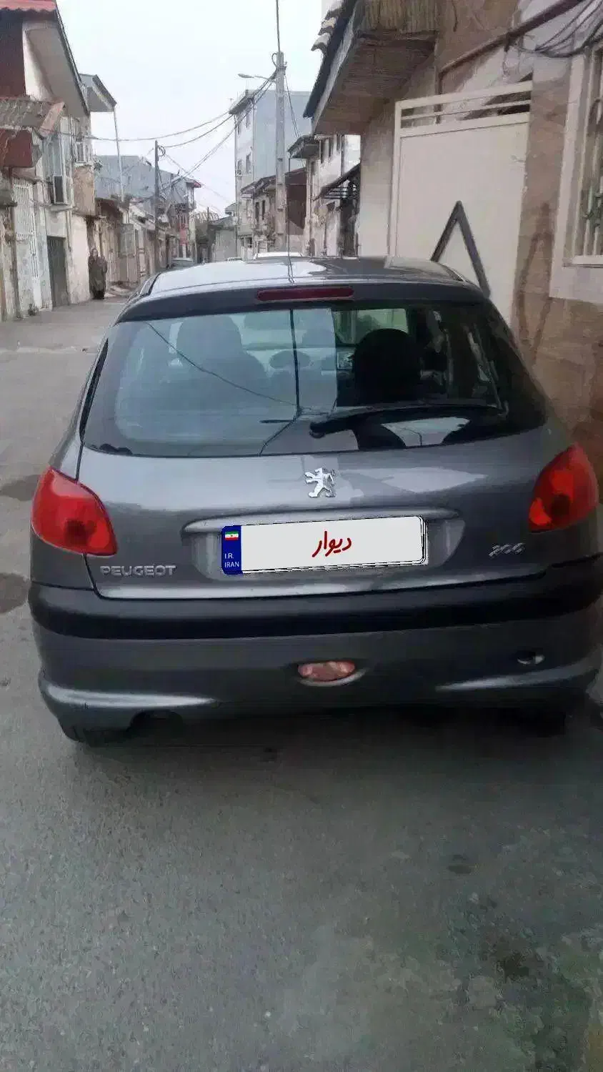 ۲۰۶ مدل ۸۵ تیپ۲|خودرو سواری و وانت|رشت, استقامت ۱|دیوار