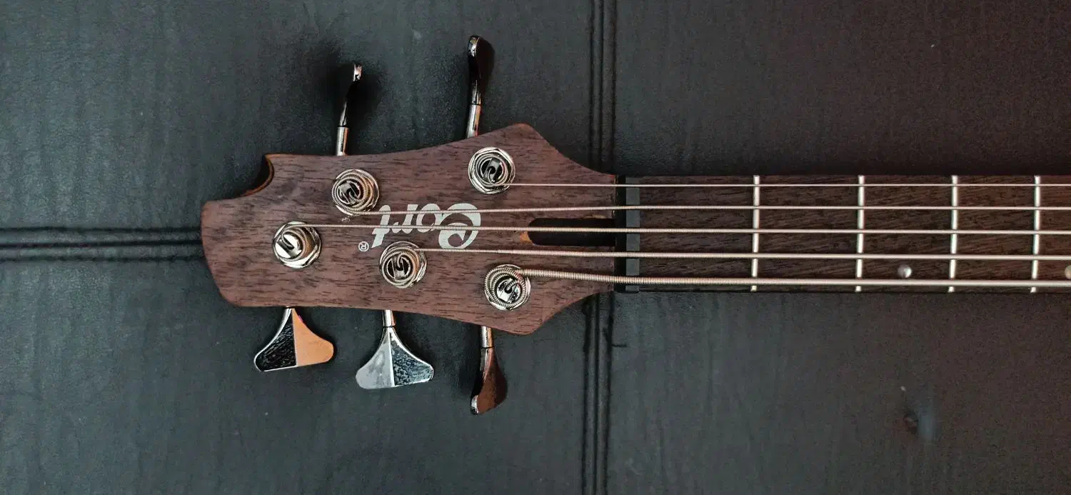 گیتار بیس الکتریک 5 سیم کورت|گیتار، بیس، امپلیفایر|اسلام‌شهر, شهرک مفیدی|دیوار